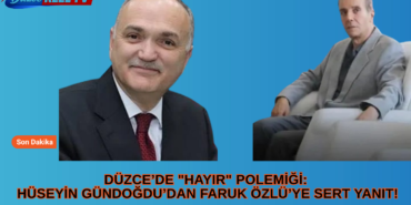 Hüseyin Gündoğdu’dan Faruk Özlü’ye Sert Yanıt!