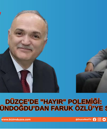 Hüseyin Gündoğdu’dan Faruk Özlü’ye Sert Yanıt! Hüseyin Gündoğdu’dan Faruk Özlü’ye Sert Yanıt!