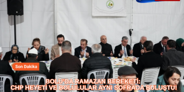 Başkan Tanju Özcan Vatandaşlarla İftarda Buluştu