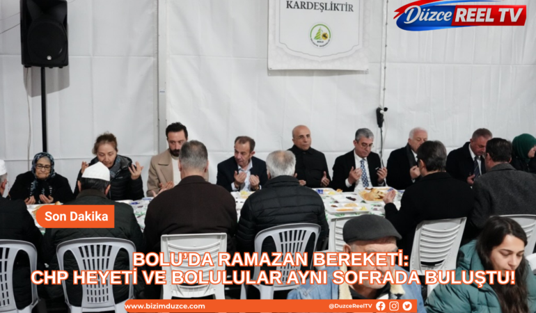 Başkan Tanju Özcan Vatandaşlarla İftarda Buluştu
