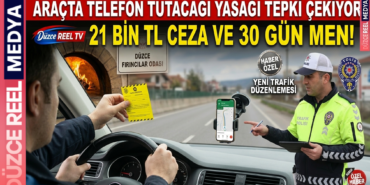 ARAÇTA TELEFON TUTACAĞI YASAĞI TEPKİ ÇEKİYOR: