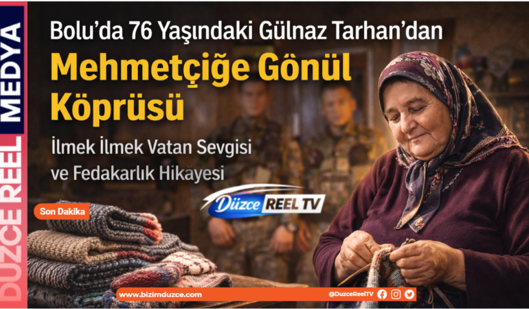 Bolu’da İlmek İlmek Vatan Sevgisi