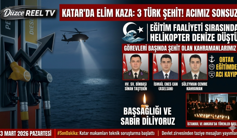 KATAR’DA HELİKOPTER FACİASI: 2 ŞEHİTİMİZ VAR