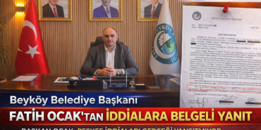Başkan Fatih Ocak’tan İddialara Belgeli Açıklama
