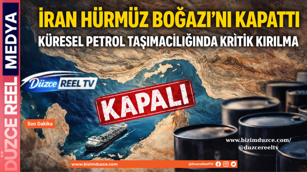 İRAN HÜRMÜZ BOĞAZI’NI KAPATTI