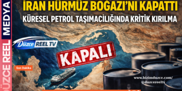 İRAN HÜRMÜZ BOĞAZI’NI KAPATTI