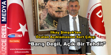Şimşek “Barış Değil, Açık Bir Tehdit”