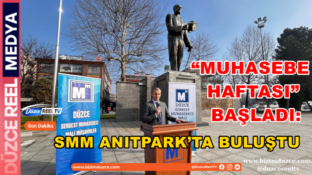 “MUHASEBE HAFTASI” BAŞLADI: