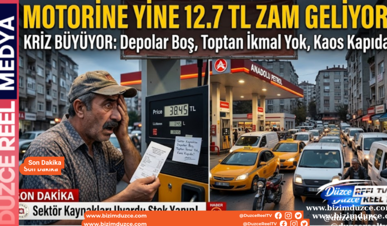 Motorine Yarın 12,7 TL Zam Geliyor: