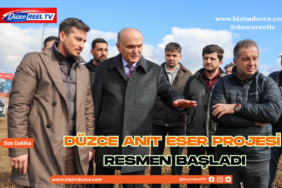 Düzce Anıt Eser Projesi Resmen Başladı