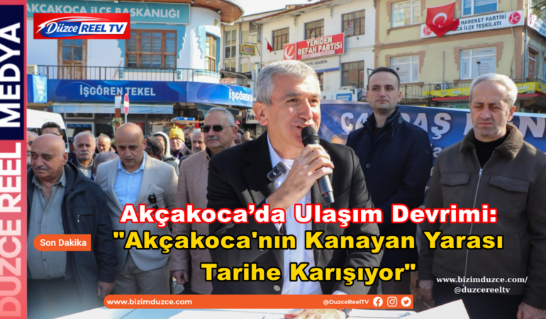 Akçakoca’da 15 Dakikada Kesintisiz Hizmet Dönemi Başladı!