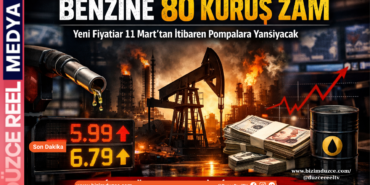 Benzine 80 Kuruş Zam: