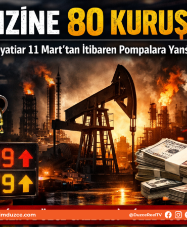 Benzine 80 Kuruş Zam: