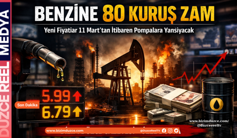 Benzine 80 Kuruş Zam: