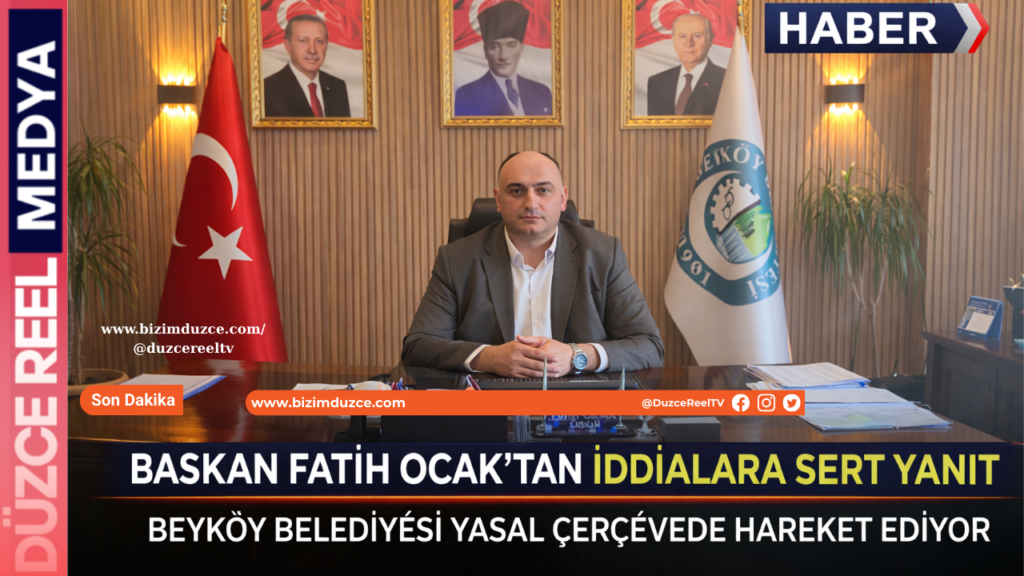 Beyköy Belediye Başkanı Fatih Ocak’tan İddialara Sert Yanıt