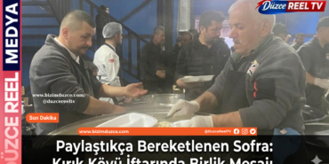 Kırık Köyü’nde Birlik Sofrası: Yüzlerce Kişi İftarda Buluştu