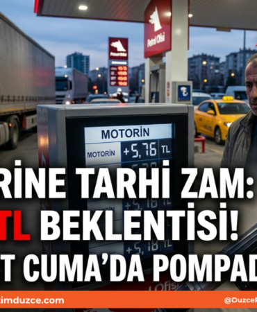 MOTORİNE ÇİFTE ETKİLİ DEV ZAM: