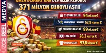 Galatasaray’dan Dev Gelir Rekoru!