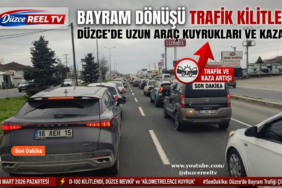 Bayram Dönüşü D-100’de Trafik Kilitlendi:
