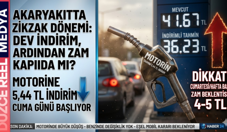 Akaryakıt Fiyatlarında “Zikzak” Dönemi: