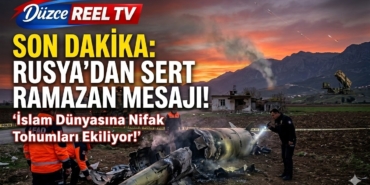 Moskova'dan Sert Ramazan Mesajı:
