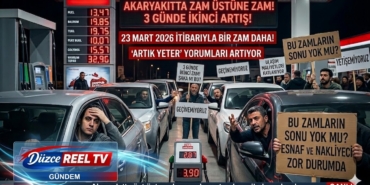 Akaryakıtta Zam Üstüne Zam! 3 Günde İkinci Artış Tepki Çekti