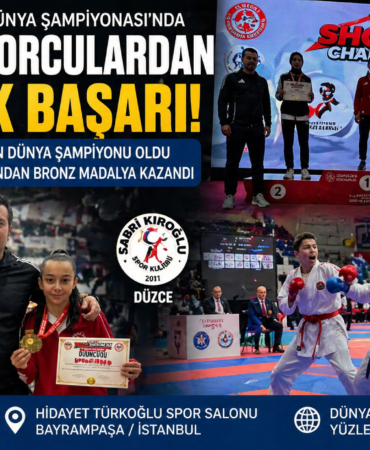 WSF Shotokan Dünya Şampiyonası’nda Düzceli Sporculardan Büyük Başarı