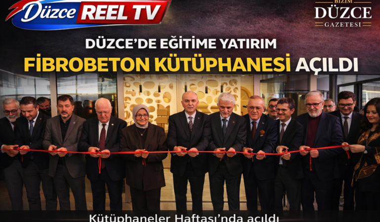 Kütüphaneler Haftası’nda Anlamlı Açılış