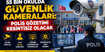 OKULLARDA GÜVENLİK İÇİN DEV ADIM: