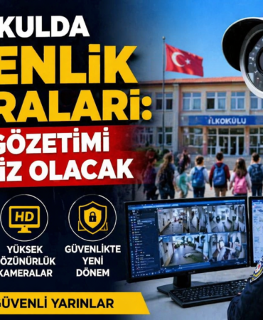 OKULLARDA GÜVENLİK İÇİN DEV ADIM: