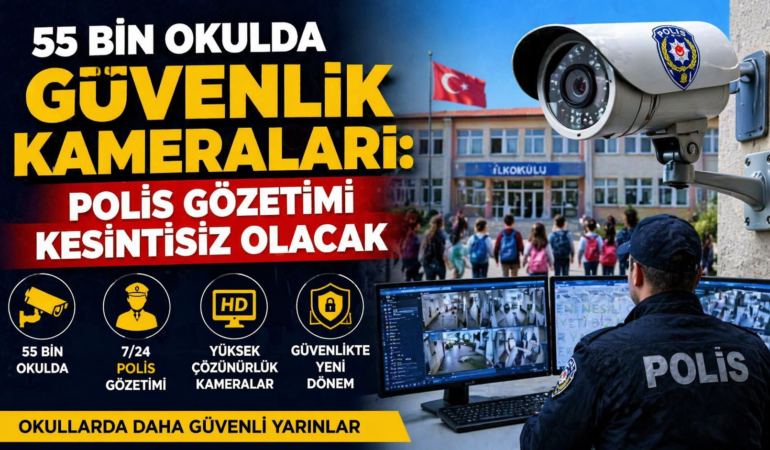 OKULLARDA GÜVENLİK İÇİN DEV ADIM:
