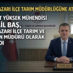 ZİRAAT YÜKSEK MÜHENDİSİ İSMAİL BAŞ ATANDI
