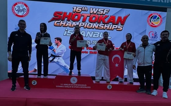 WSF Shotokan Dünya Şampiyonası’nda Düzceli Sporculardan Büyük Başarı