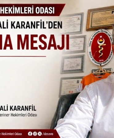 Dünya Veteriner Hekimler Günü’nde Başkan Karanfil'den Kritik Mesaj: “Veteriner Hekimler Gıdanın ve Sağlığın Koruyucularıdır”
