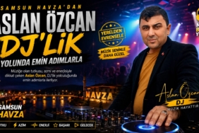 SAMSUN’DA İŞ KAZASI SONRASI DJ’LİKLE YENİDEN DOĞAN ASLAN ÖZCAN DİKKAT ÇEKİYOR