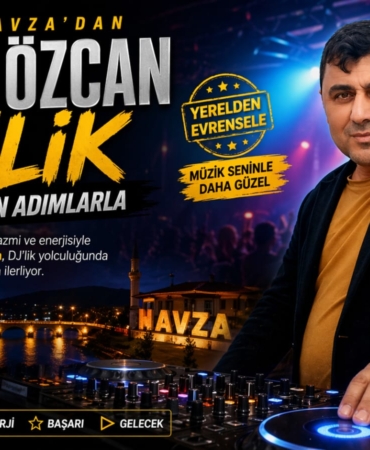 SAMSUN’DA İŞ KAZASI SONRASI DJ’LİKLE YENİDEN DOĞAN ASLAN ÖZCAN DİKKAT ÇEKİYOR