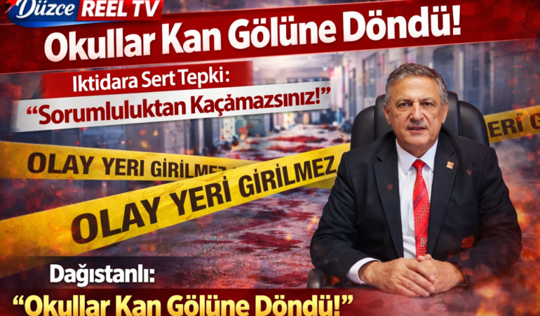 CHP Düzce İl Başkanı Dağıstanlı’dan Sert Tepki: