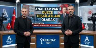 Anahtar Parti ''Şanlıurfa'da Okula Silahlı Saldırı'yı Kınıyoruz''