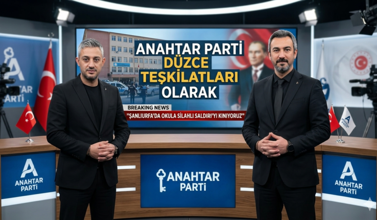 Anahtar Parti ”Şanlıurfa’da Okula Silahlı Saldırı’yı Kınıyoruz”