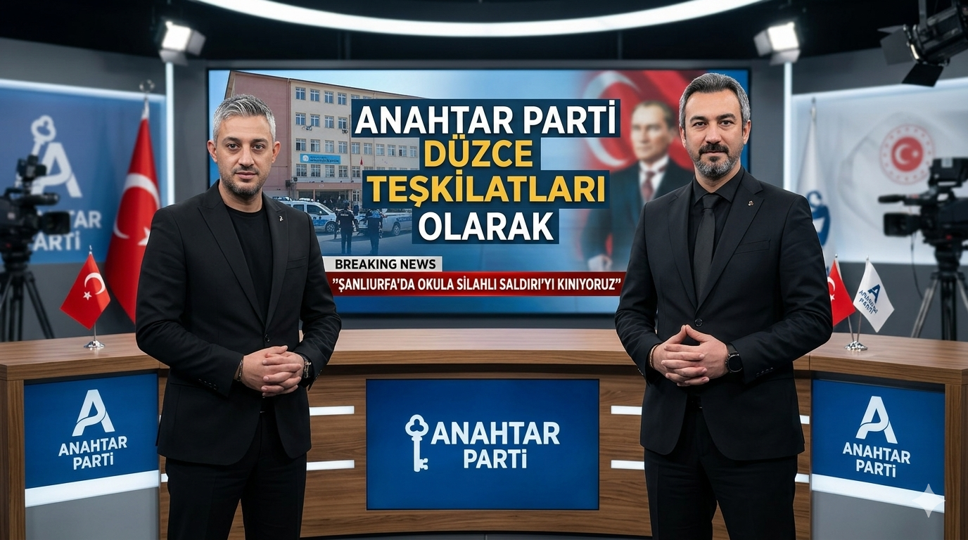 Anahtar Parti ''Şanlıurfa'da Okula Silahlı Saldırı'yı Kınıyoruz''