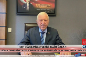 CHP DÜZCE MV TALİH ÖZCAN'DAN 23 NİSAN MESAJI!