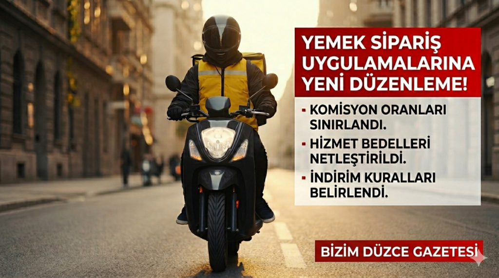 Yemek Sipariş Uygulamalarına Yeni Düzenleme: