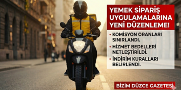 Yemek Sipariş Uygulamalarına Yeni Düzenleme: