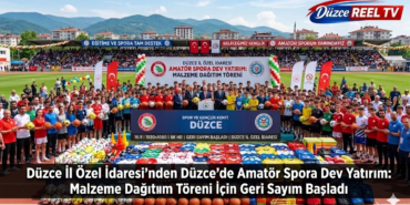 Düzce İl Özel İdaresi'nden Amatör Spora Dev Yatırım:
