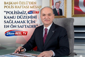 DÜZCE – Düzce Belediye Başkanı Dr. Faruk Özlü, Türk Polis Teşkilatı’nın kuruluş yıl dönümü ve Polis Haftası dolayısıyla bir kutlama mesajı yayımladı. Başkan Özlü mesajında, kamu düzeninin tesisi ve vatandaşların huzuru için mesai mefhumu gözetmeksizin görev yapan emniyet mensuplarına teşekkür ederek, polislik mesleğinin kutsallığına vurgu yaptı.