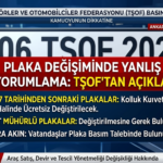 Şoförler Ve Otomobilciler Federasyonu’ndan Açıklama