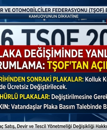 Şoförler Ve Otomobilciler Federasyonu’ndan Açıklama