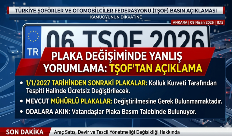 Şoförler Ve Otomobilciler Federasyonu’ndan Açıklama