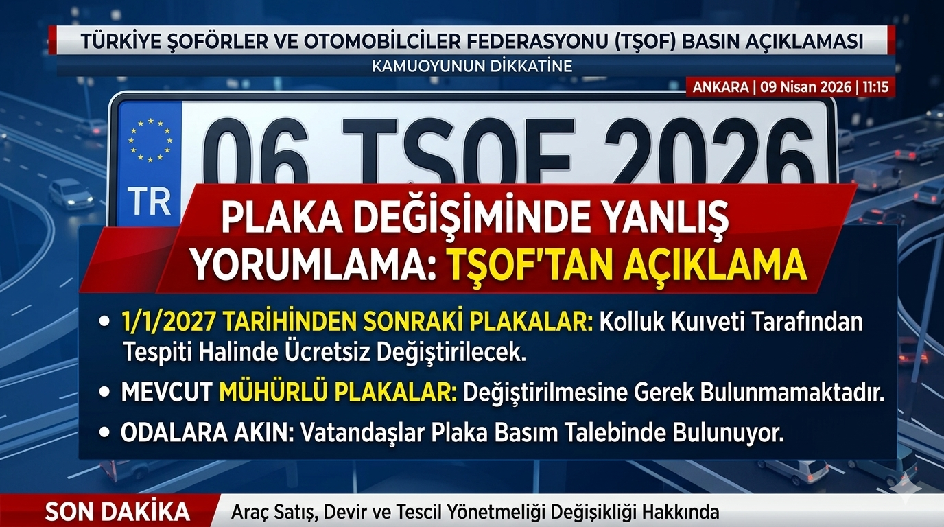 Şoförler Ve Otomobilciler Federasyonu’ndan Açıklama