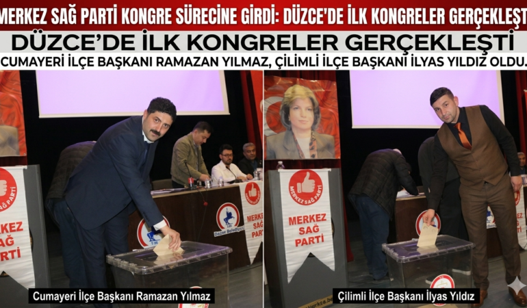 Merkez Sağ Parti Kongre Sürecine Girdi: